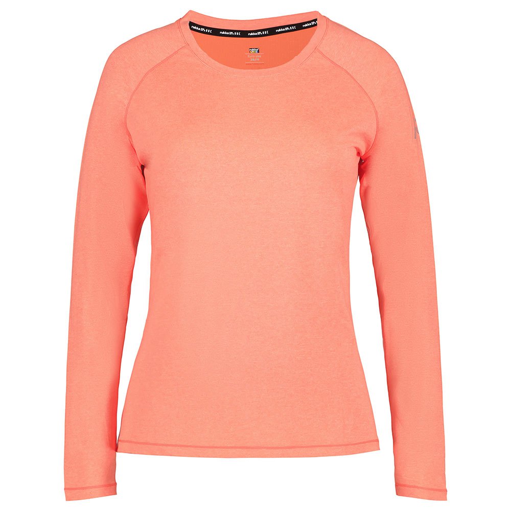 Rukka Malis R C2 Long Sleeve T-shirt Orange 38 Femme