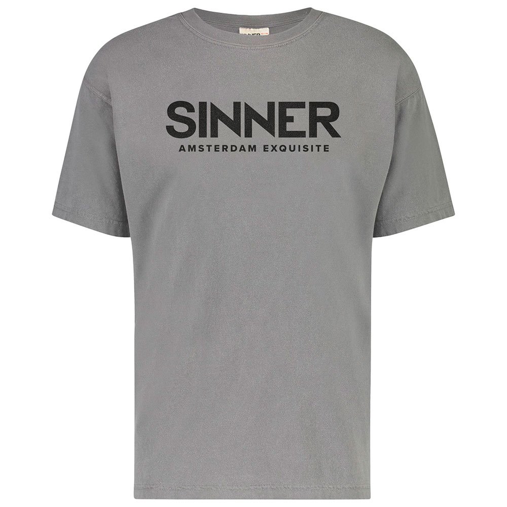 Sinner Amsterdam Exquisite Short Sleeve T-shirt Gris M