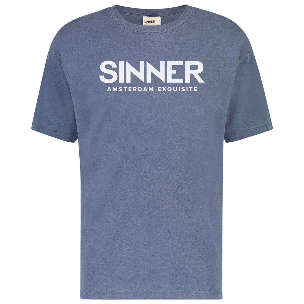 Sinner Amsterdam Exquisite Short Sleeve T-shirt Bleu S