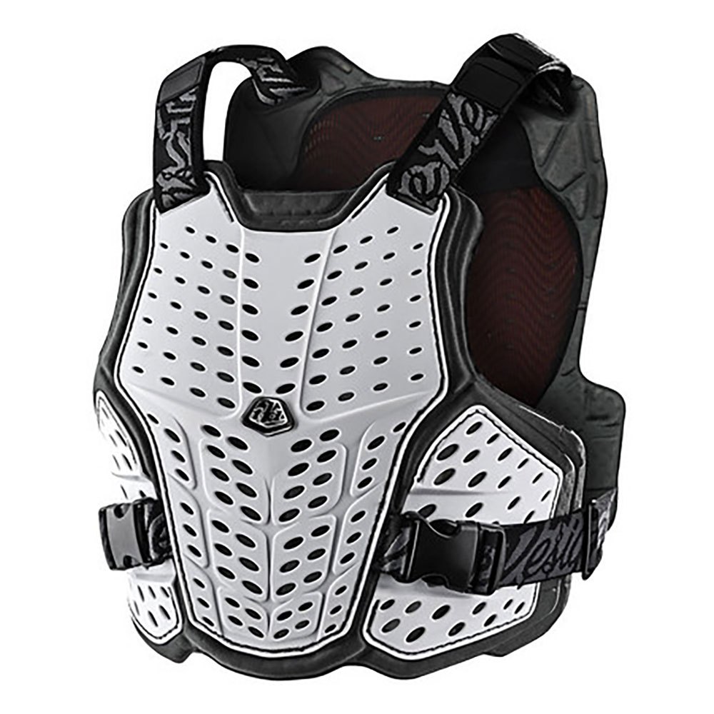 Photos - Protective Gear Set TLD Troy Lee Designs Rockfight Ce Flex Chest Protector Protective Vest White,O 