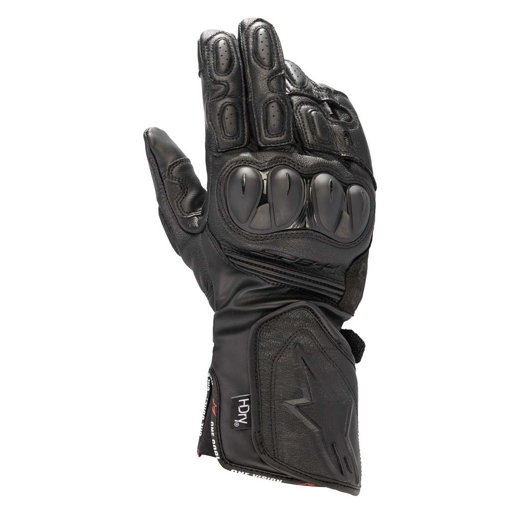 Photos - Motorcycle Gloves Alpinestars Sp-8 H Dry Gloves Black L 3558722-1100-L 