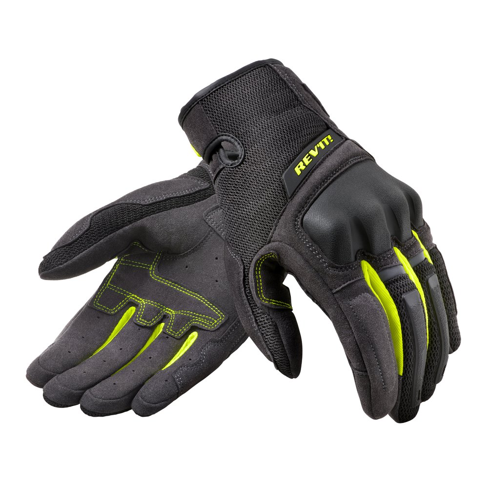 Photos - Motorcycle Gloves Revit Summer  Rev´it Volcano Black S FGS163-1450-S 