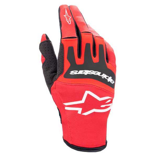 Photos - Motorcycle Gloves Alpinestars Techstar Gloves Red L 3561023-3110-L 