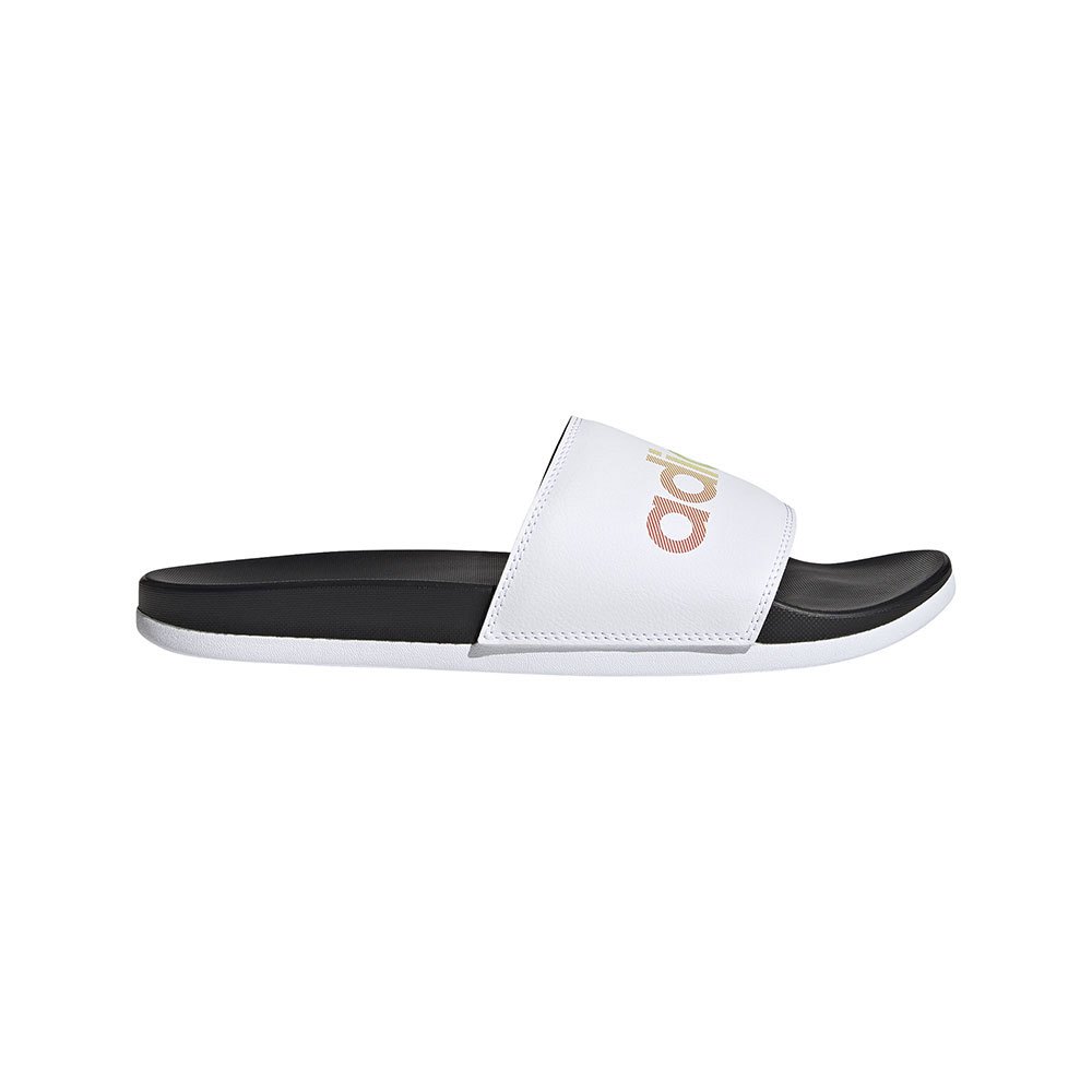 Adidas Adilette Comfort Flip Flops White EU 39 UK 6 male