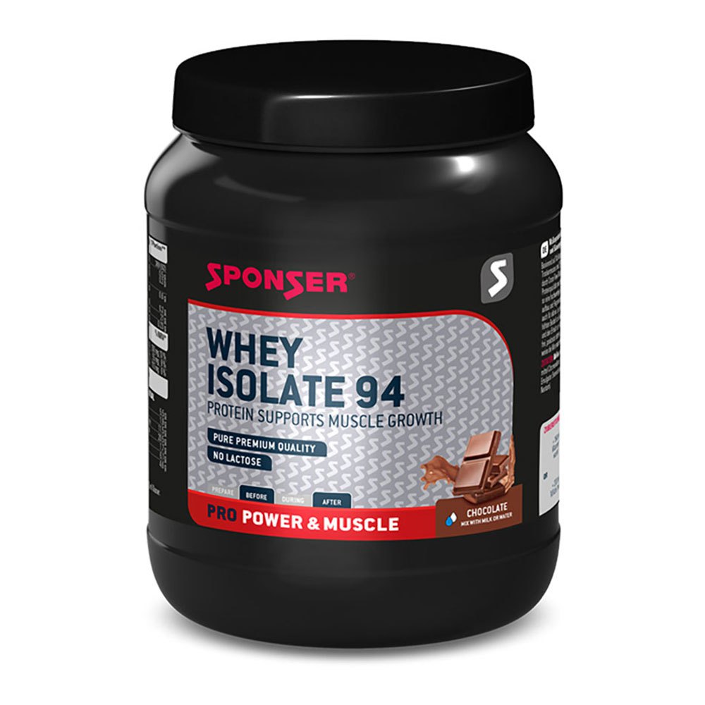 Sponser Sport Food Whey Isolate 94 Chocolate Protein Powders 425g Durchsichtig