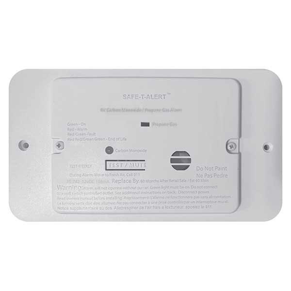 Mti Industries 25 Series Dual Propane/lp Carbon Monoxide Trim Ring Alarm Vit