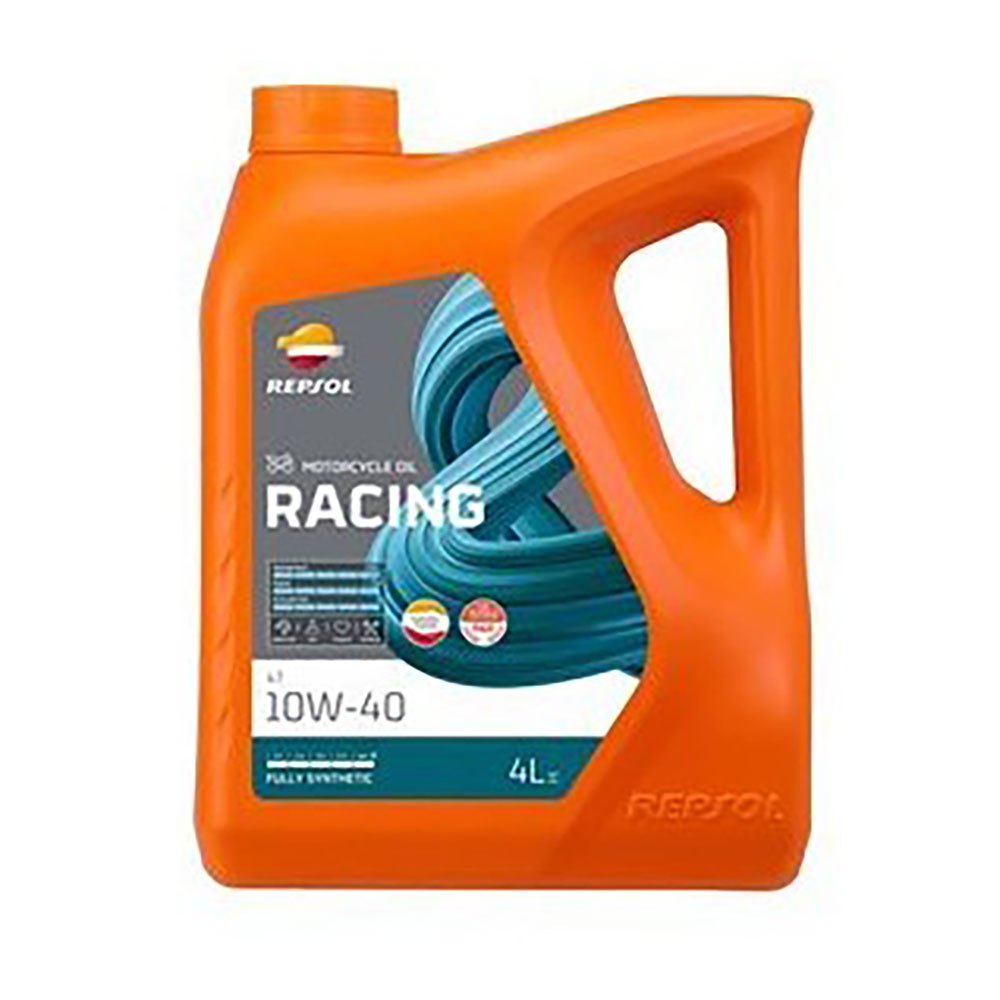 Repsol Racing 4t 10w40 4l Motor Oil Durchsichtig