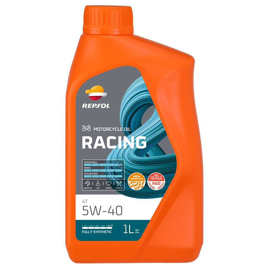 Repsol Racing 4t 5w40 1l Motor Oil Durchsichtig