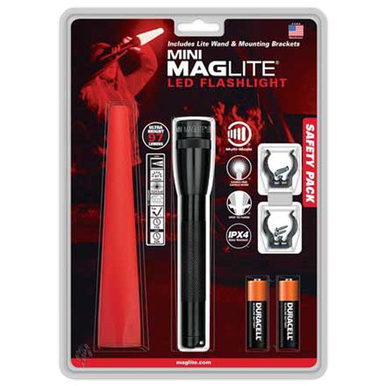 MAGLITE PRO PLUS LED 2 Cell AA Flashlight Blue Mag Lite Maglight 245 Lumens 