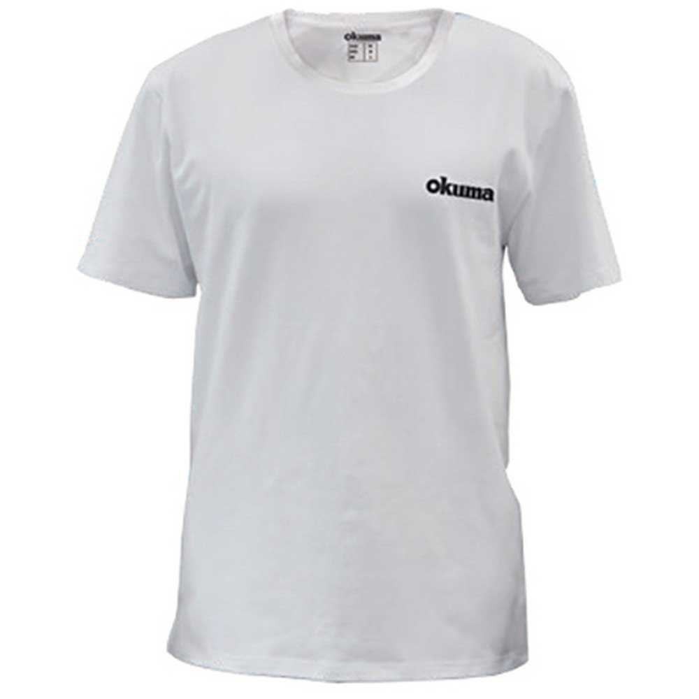 Okuma Logo Short Sleeve T-shirt Vit 2XL Man