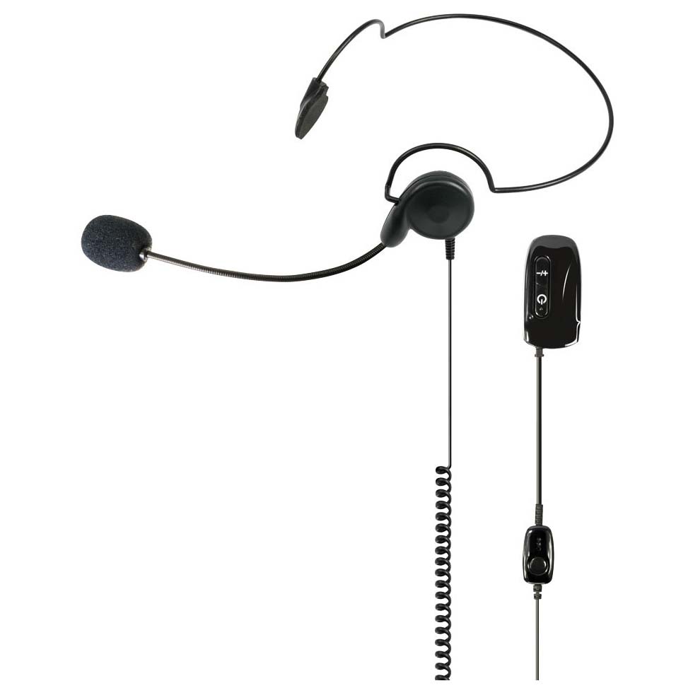 Midland Bluetooth Headset Microphone Neckband Wa 29 Svart