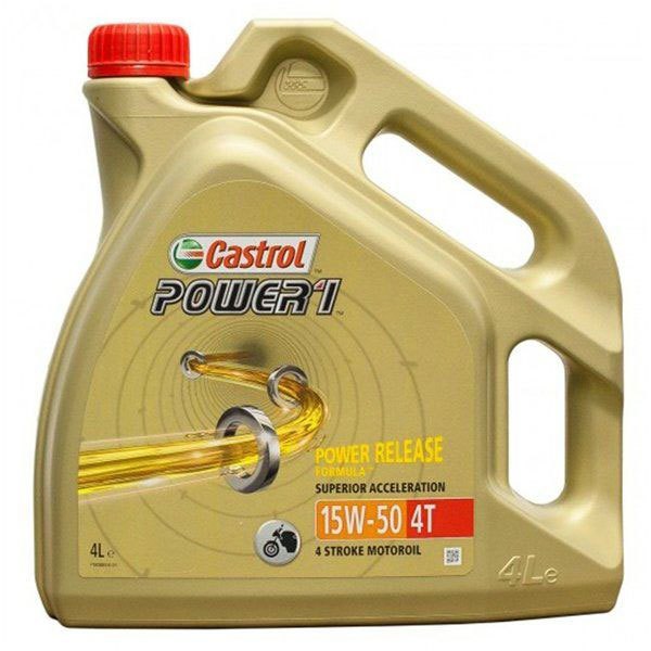 Castrol Power1 4t 15w-50 Oil 4l
