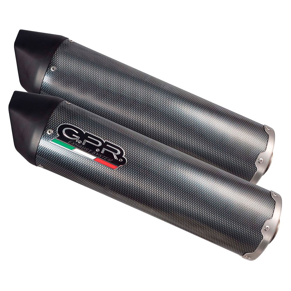 Gpr Exhaust Systems Furore Poppy Ducati Monster 1000 03-05 Ref:d.15.6.fupo Homologated Oval Muffler Silver
