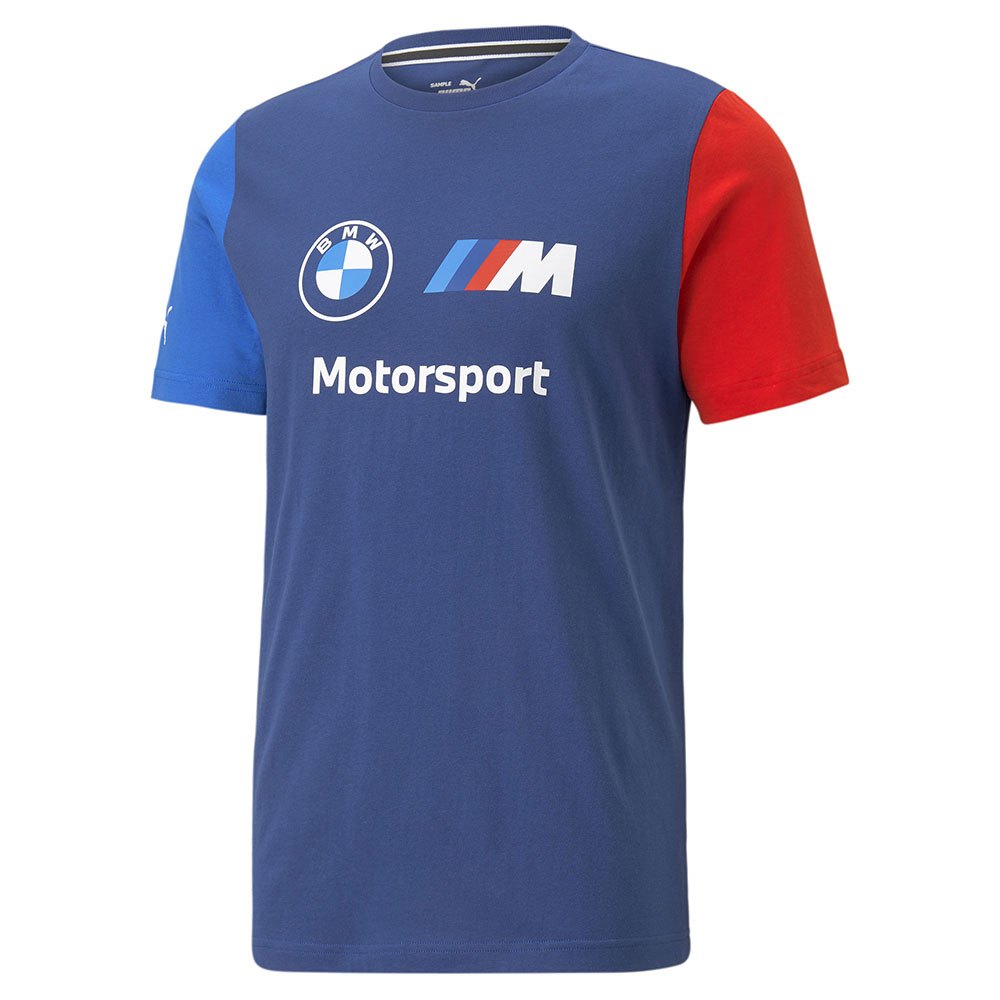 Puma Bmw Motorsport Ess Logo Short Sleeve T-shirt Blå XL Man