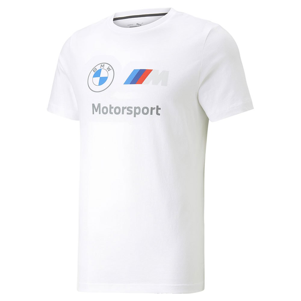 Puma Bmw Motorsport Ess Logo Short Sleeve T-shirt Vit XL Man