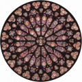 Puzzle Mich�le Wilson Puzzle aus handgefertigten Holzteilen - Rosette Notre Dame