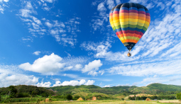 Heißluftballonfahrt in Florenz