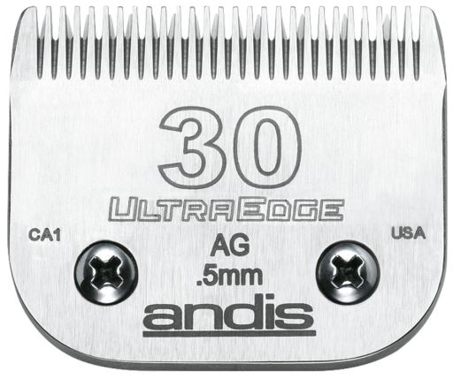 Lame UltraEdge Acier S-30 (Visage, Pieds, Queue) Andis
