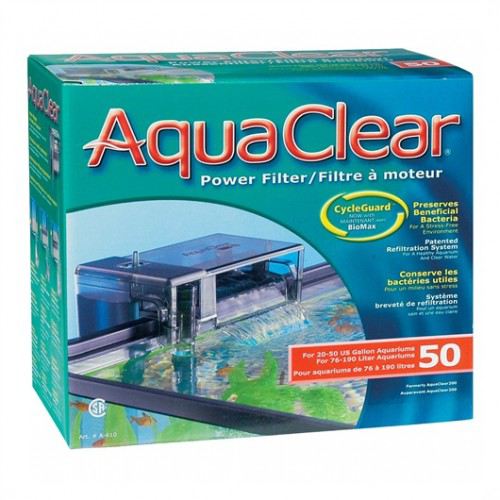 Aquaclear 50 200 Filtre Jusqu'à 190 L Aquaclear