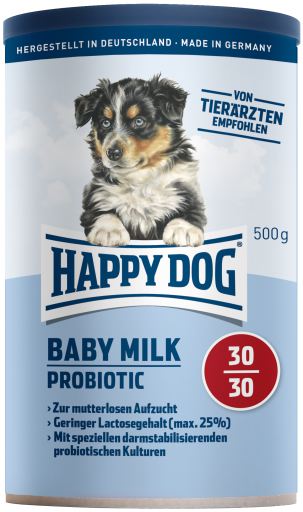 Baby Milk ProBiotic - Formular Milk for Rearing Puppies 500 GR Happy