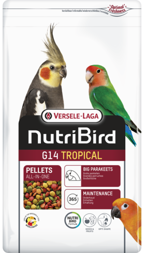 Nutribird G14 Tropical Entretien 10 KG Versele Laga