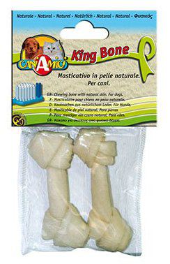 Os pour Chiens King Bone Nud Blanc 12.5 cm 100 gr Nayeco
