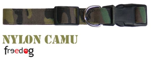 Col militaire de Camu 35-60cm x 20mm Freedog