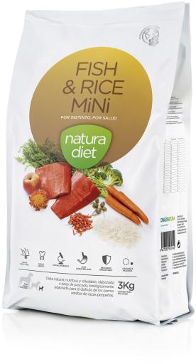 Fish & Rice Mini 3 Kg Natura Diet