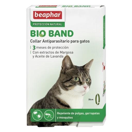 Collier Bio Band Antiparasitaire pour Chats 35 cm Beaphar