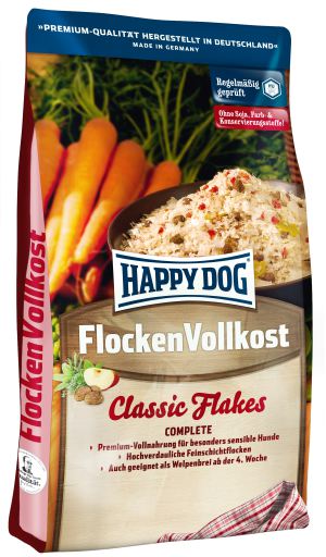 Flocken Vollkost 10 KG Happy Dog