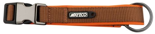 Nayeco – collar neopreno marron 15mm x 28-35cm