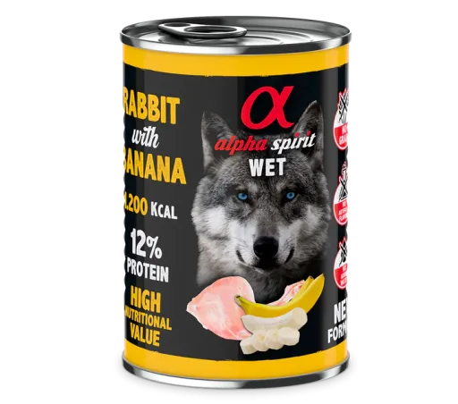 Perros > Alimentación para perros > Pienso seco ALPHA SPIRIT (6 Un – 400g – Seco – Adulto – Castrados – Sabor: Conejo)