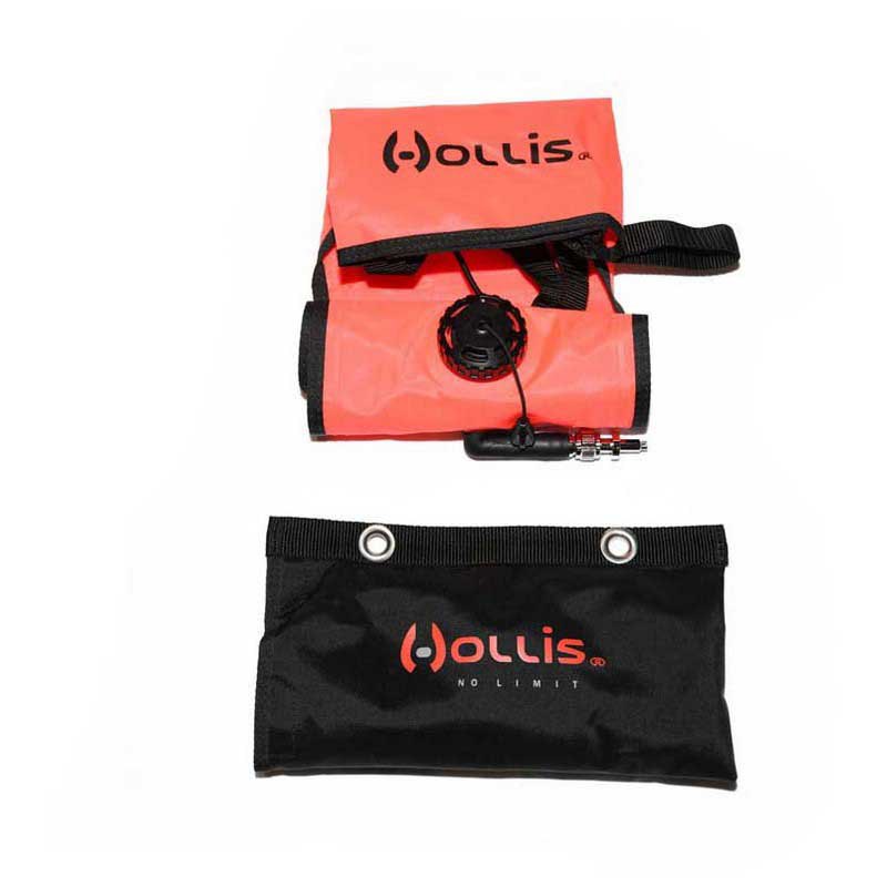 Hollis Marker Buoy With Sling Pouch Orange Tauchbojen Marker Buoy With Sling Pouch