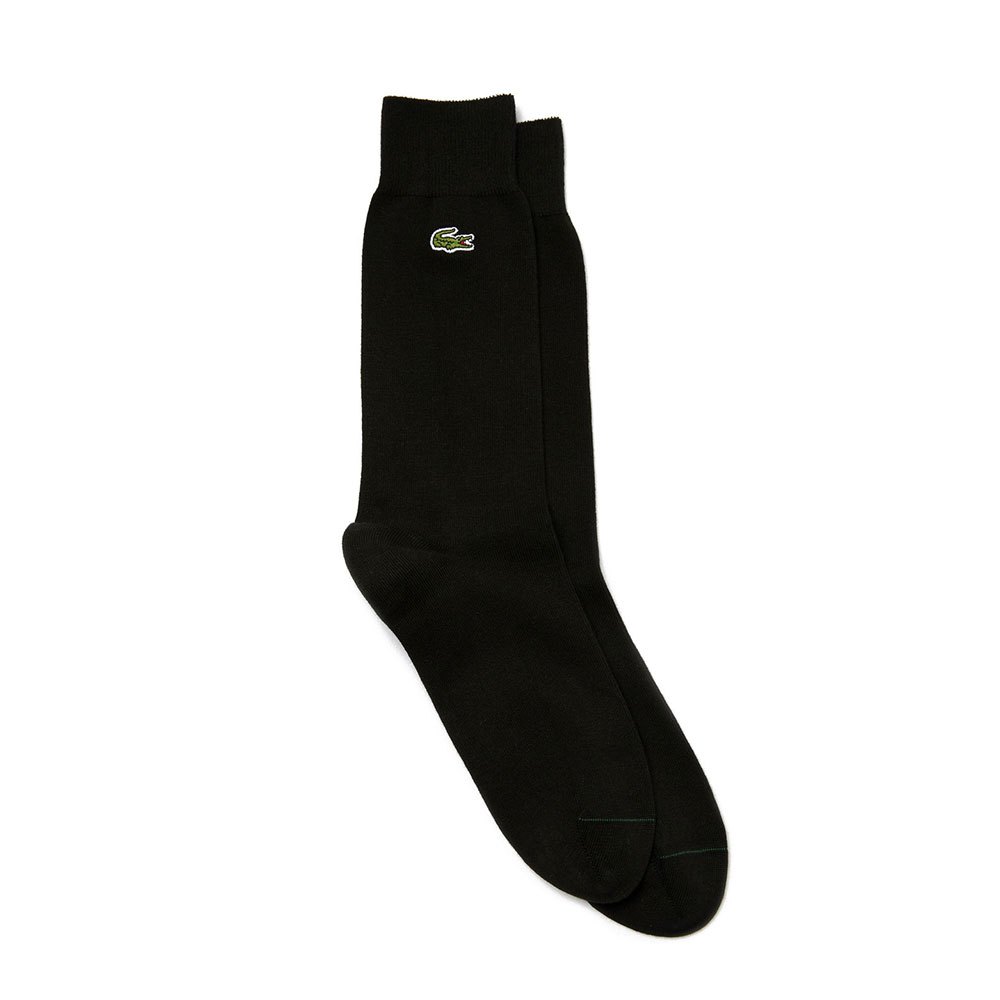 Lacoste Ribbed Cotton Blend Socken EU 41-46 Black günstig online kaufen