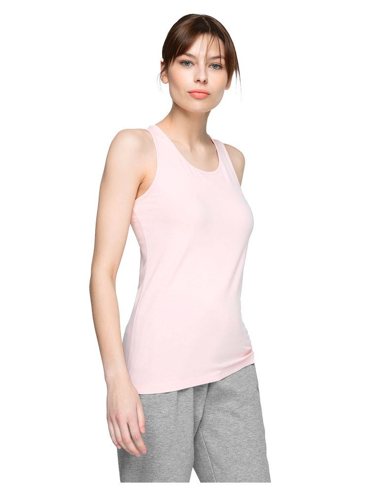 4f Ärmelloses T-shirt M Light Pink günstig online kaufen