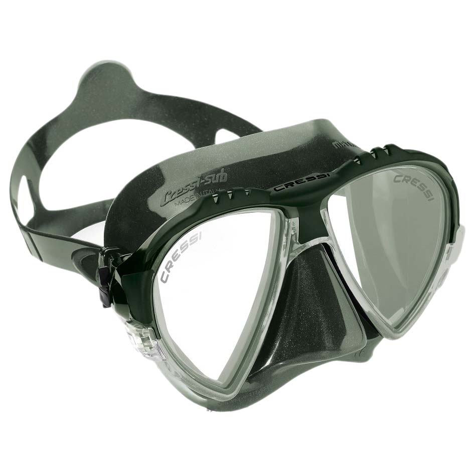 Zdjęcia - Maska do pływania Cressi Sub Cressi Matrix Diving Mask Zielony ADS309850 