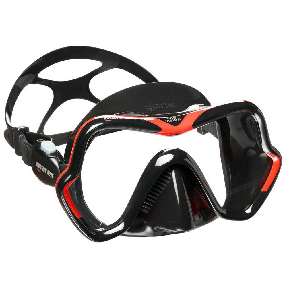Zdjęcia - Maska do pływania Mares One Vision Eco Box Diving Mask Czarny 411046-EBRDKBK 