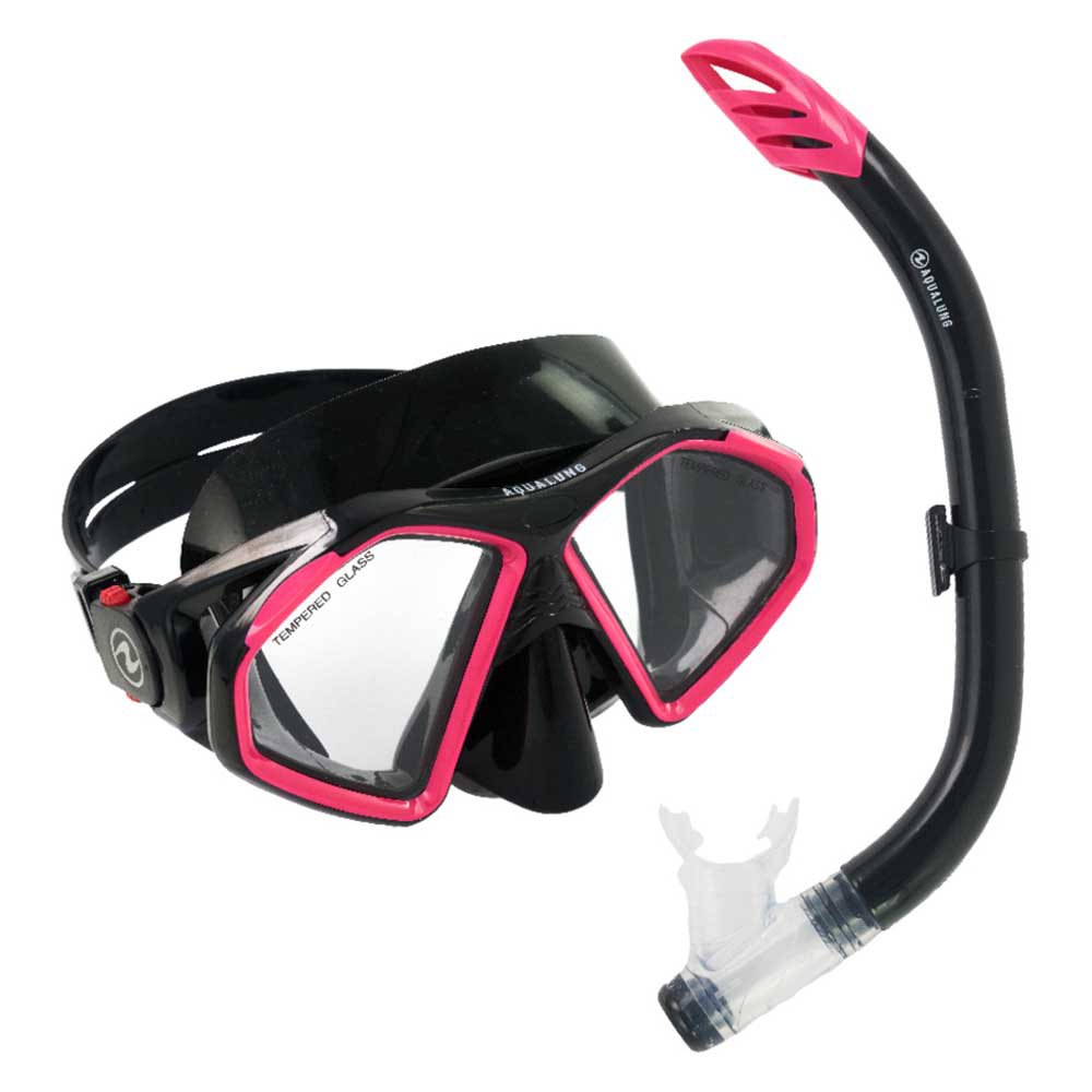 Zdjęcia - Maska do pływania Aqua lung Aqualung Hawkeye Combo Snorkeling Set Czarny SC3970102 