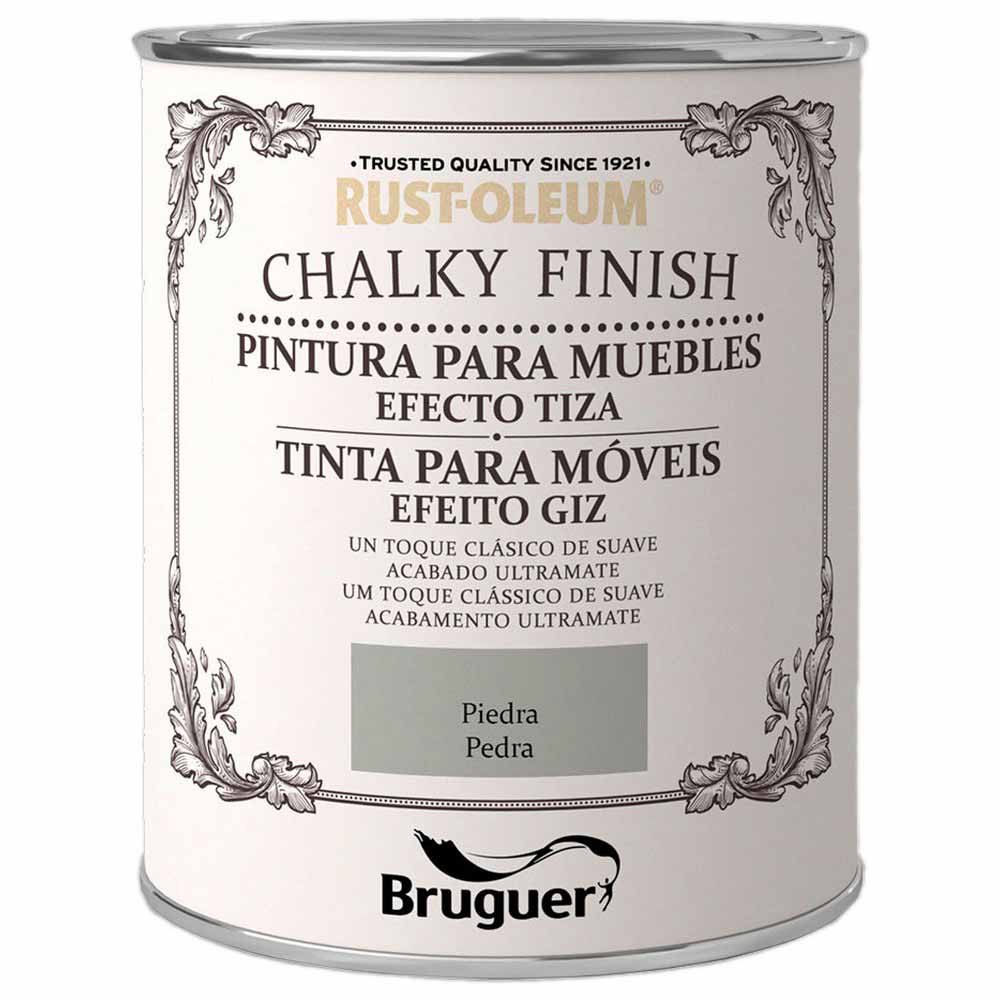 Zdjęcia - Obraz no brand Bruguer Rust-oleum Chalky Finish 5397555 Furniture Painting 0.75l Szary 25 
