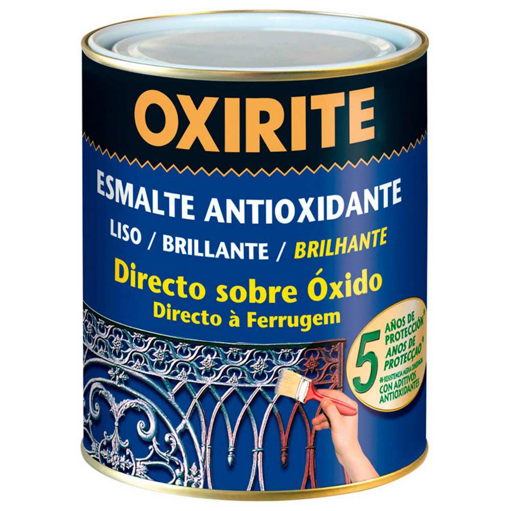 Zdjęcia - Obraz no brand Oxirite 5397804 250ml Glossy Smooth Antioxidant Enamel Czarny 25503 