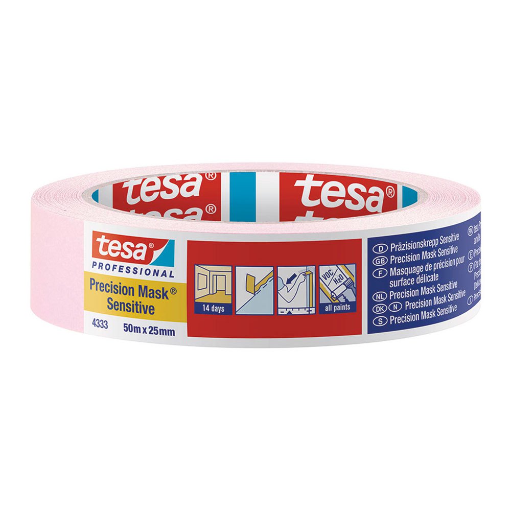 Zdjęcia - Obraz TESA 4333 Sensitive Paint Adhesive Tape 50 X 25 Mm Przezroczysty 47255 