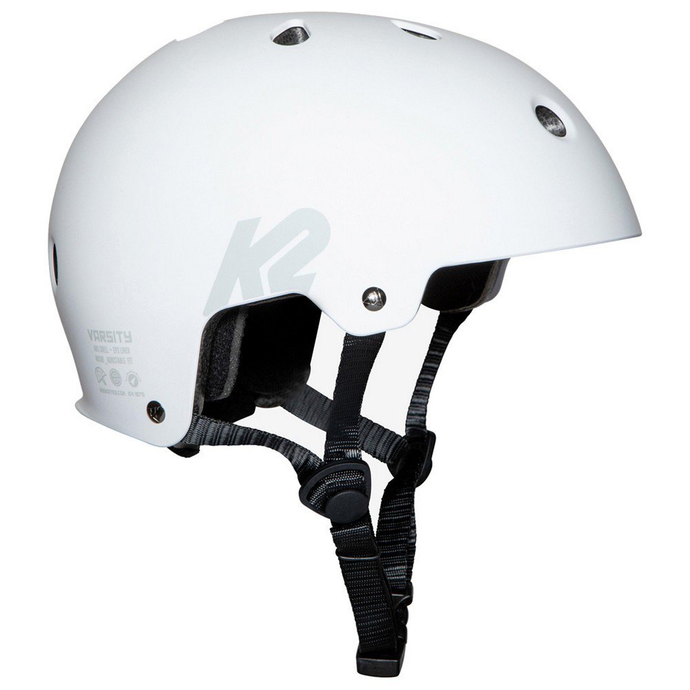 Фото - Захист для активного відпочинку K2 Skate Varsity Helmet Biały 59-61 cm 30F4410.1.1.L
