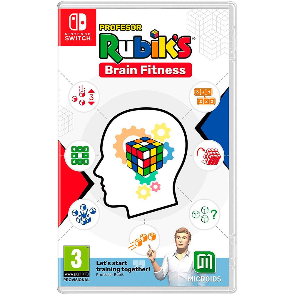 Meridiem Games Nintendo Switch Game Professor Rubik´s Brain Fitness PAL Multicolor
