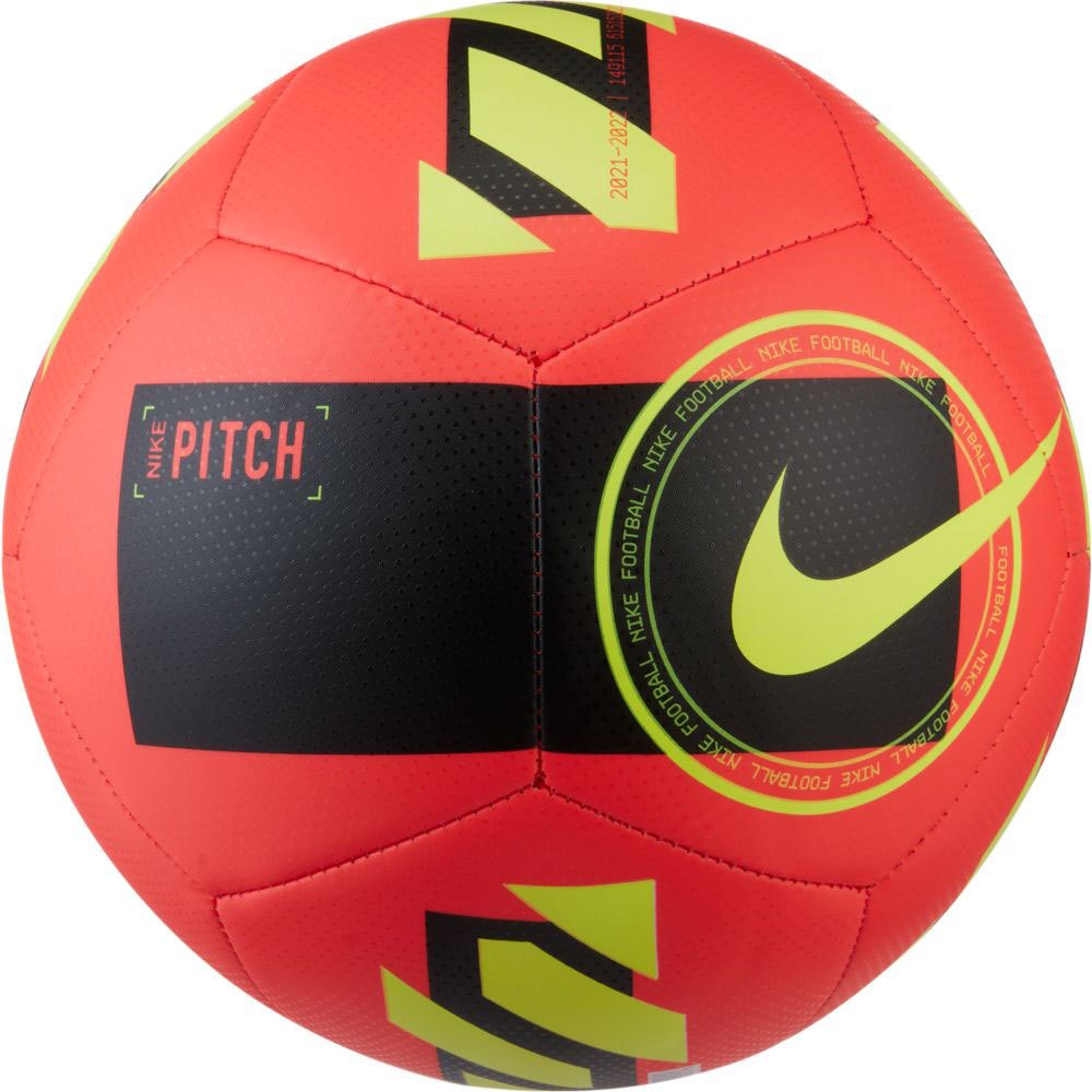 Balón Fútbol Pitch 3 Bright Crimson / Black / Volt