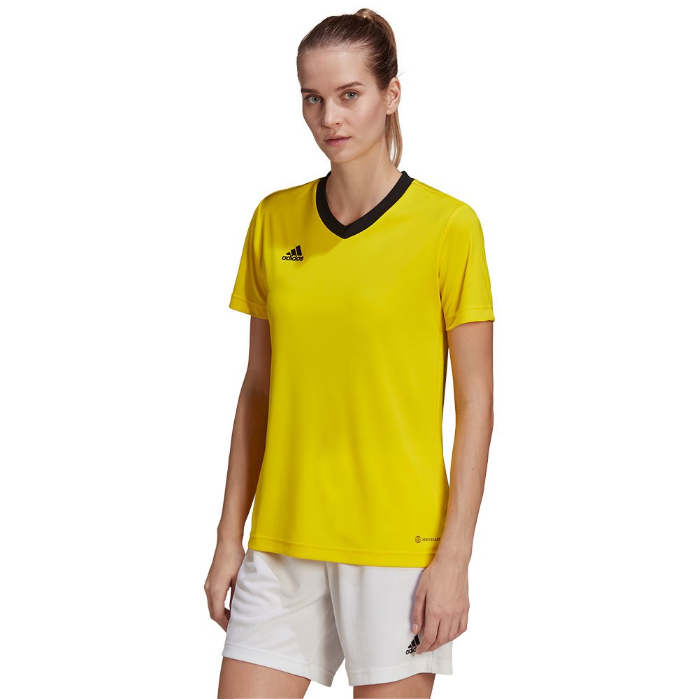 Adidas Camiseta Manga Corta Entrada 22 L Team Yellow / Black