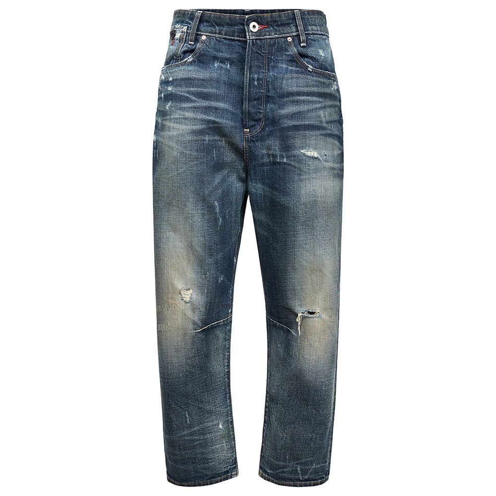 Jeans C-staq 3d Boyfriend Crop 27 Antic Faded Tarnish Blue Destroyed