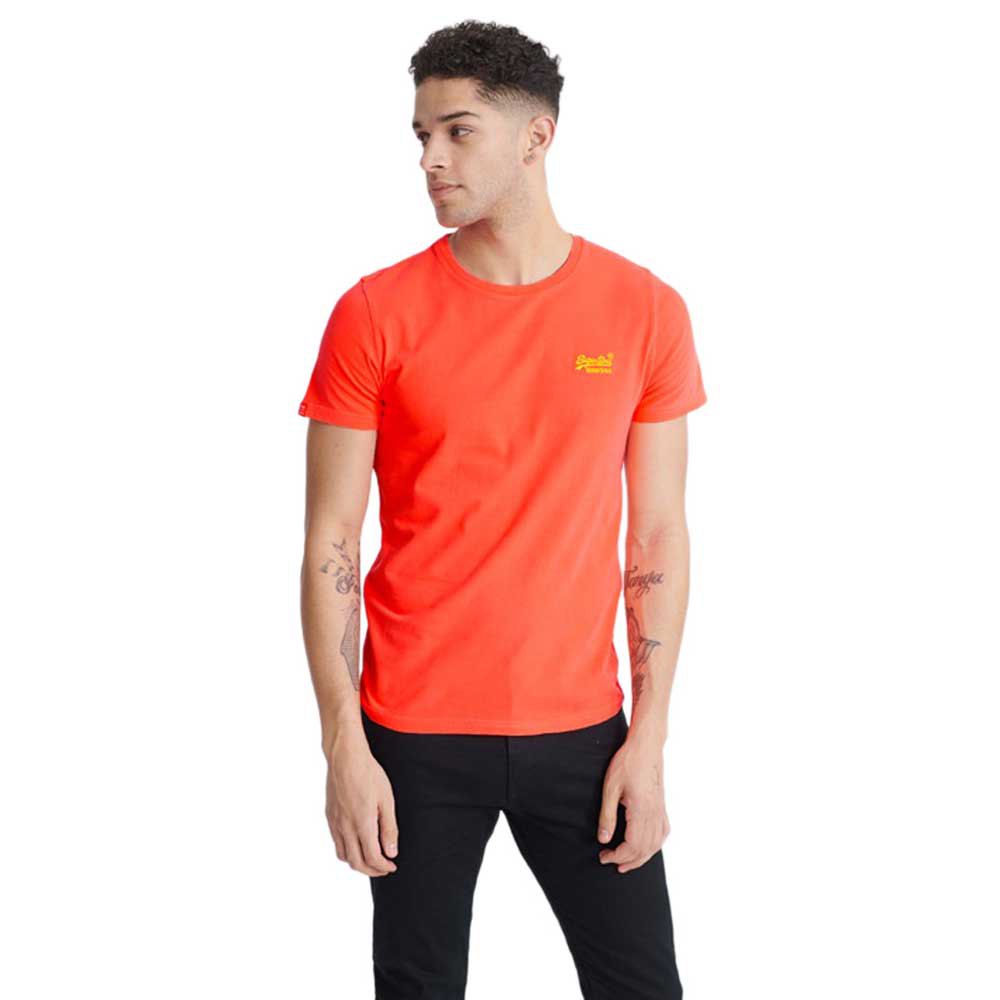 Camiseta Manga Curta Orange Label Neon Lite XL Volcanic Orange