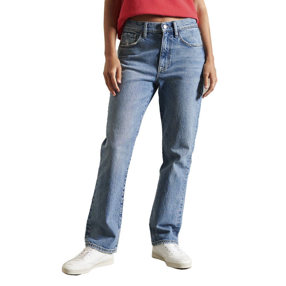 Jeans High Rise Straight 30 Ludlow Blue Stone