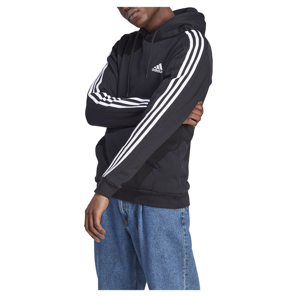 Adidas Sportswear Essentials Fleece 3 Stripes Hoodie  M / Regular Homem