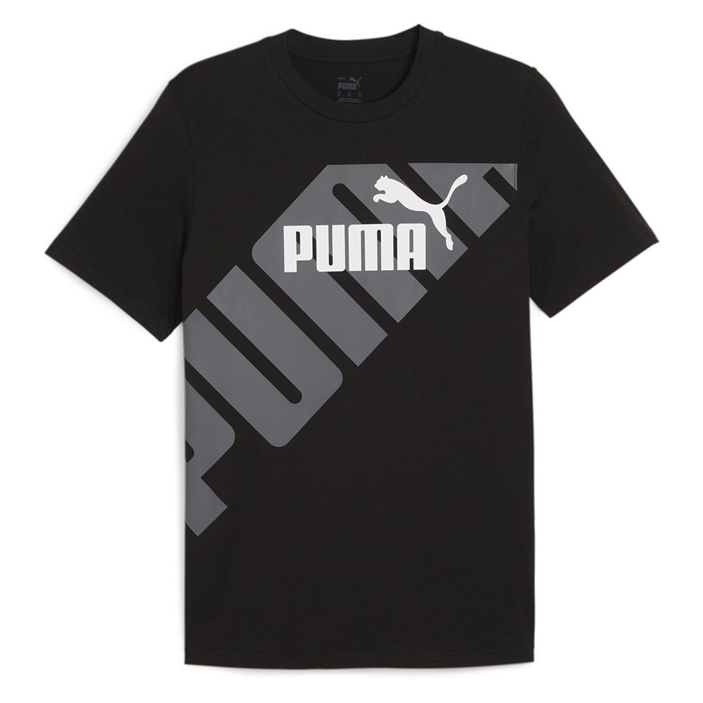 Puma Power Graphic Short Sleeve T-shirt Preto M Homem